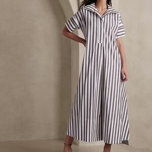Rhyah poplin maxi dress